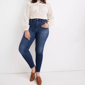 Madewell Curvy High-Rise Skinny Jeans Danny Wash